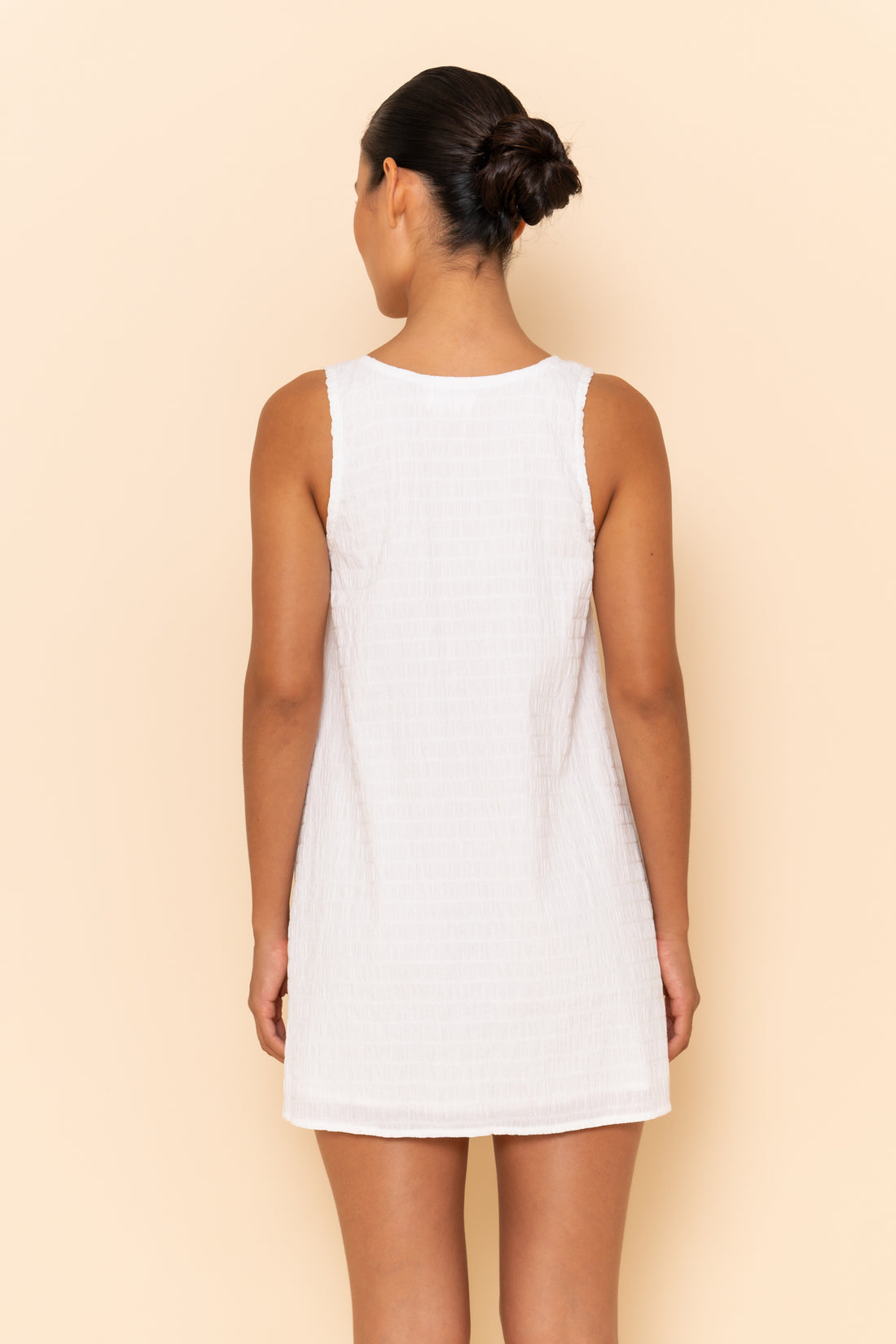 WILLOW MINI DRESS - IVORY