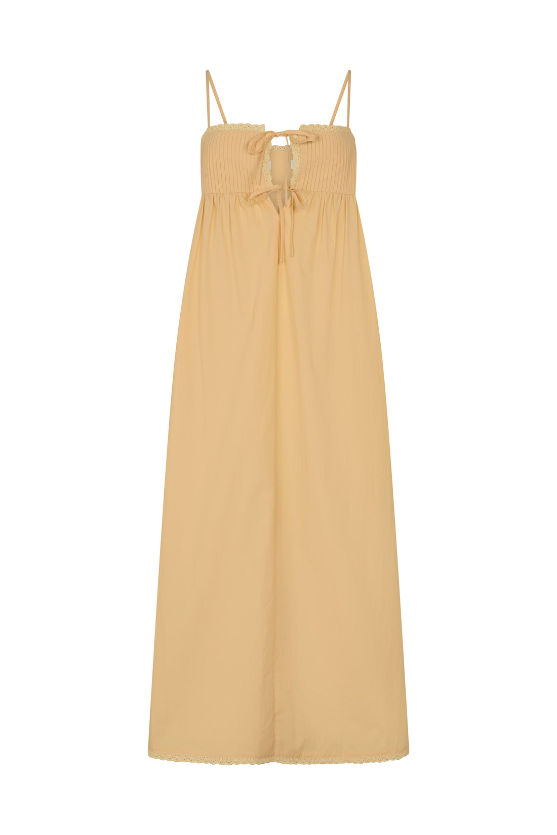 LILYA MAXI DRESS - PEACH