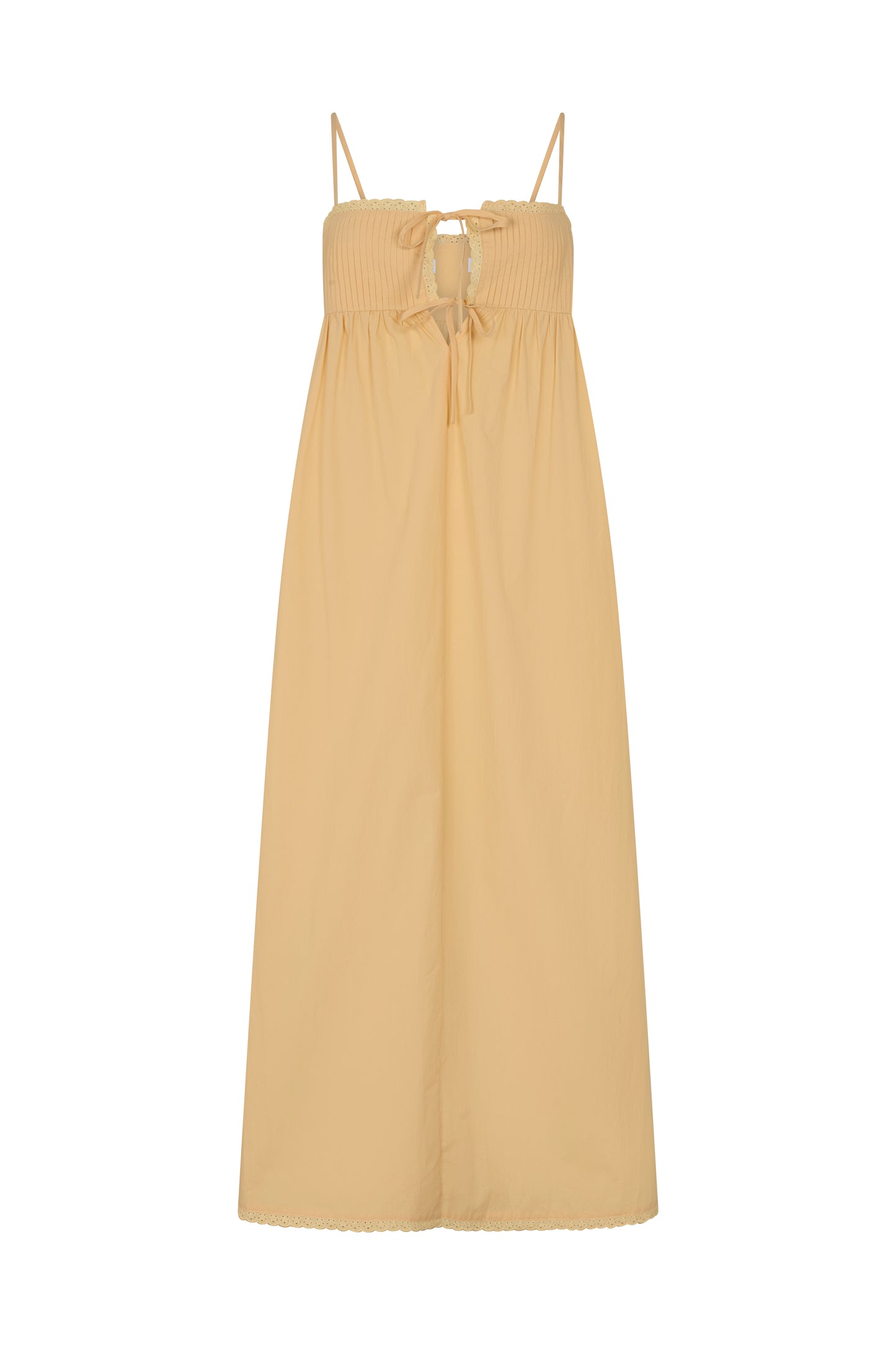 LILYA MAXI DRESS - PEACH
