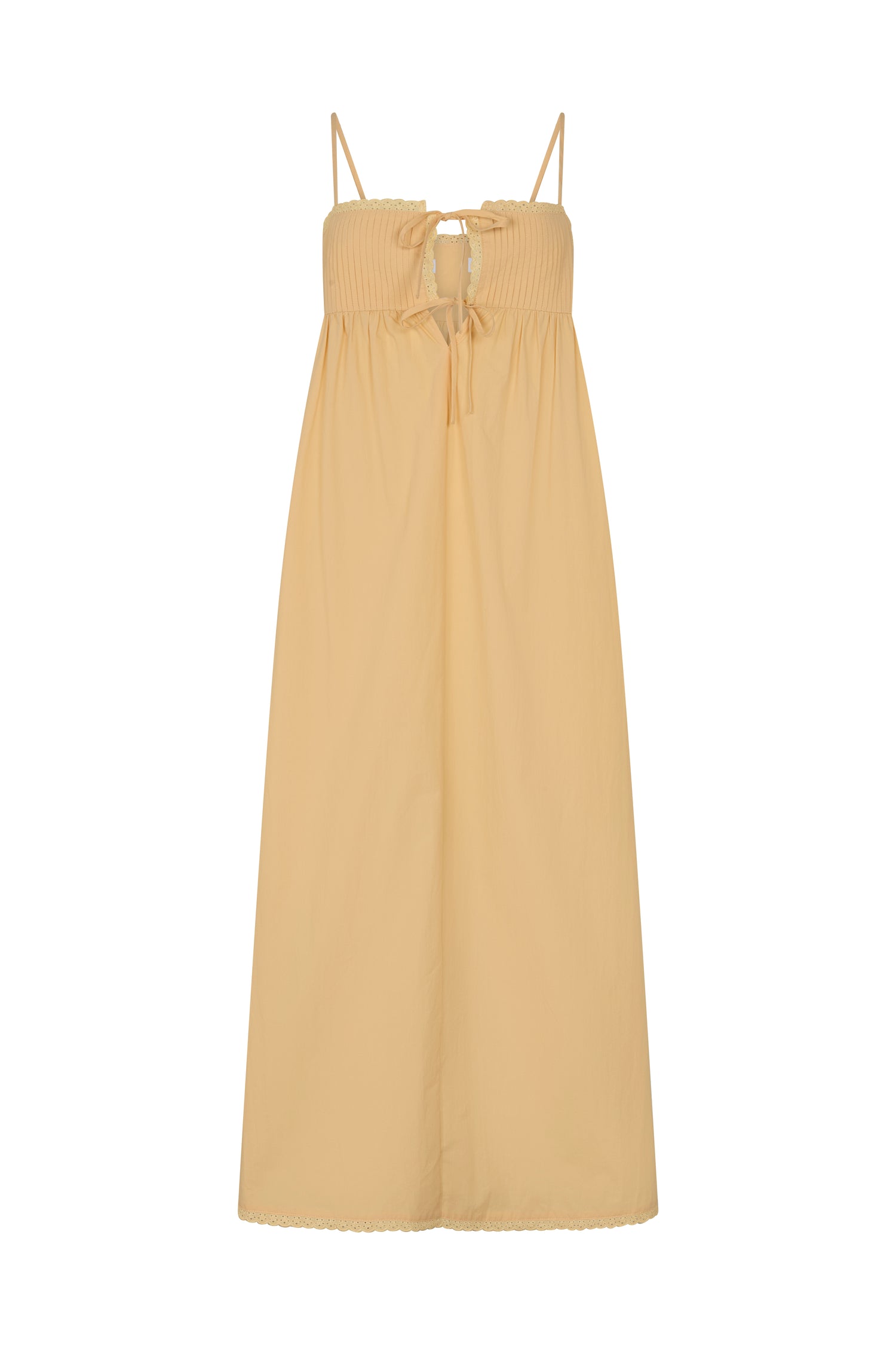 LILYA MAXI DRESS - PEACH