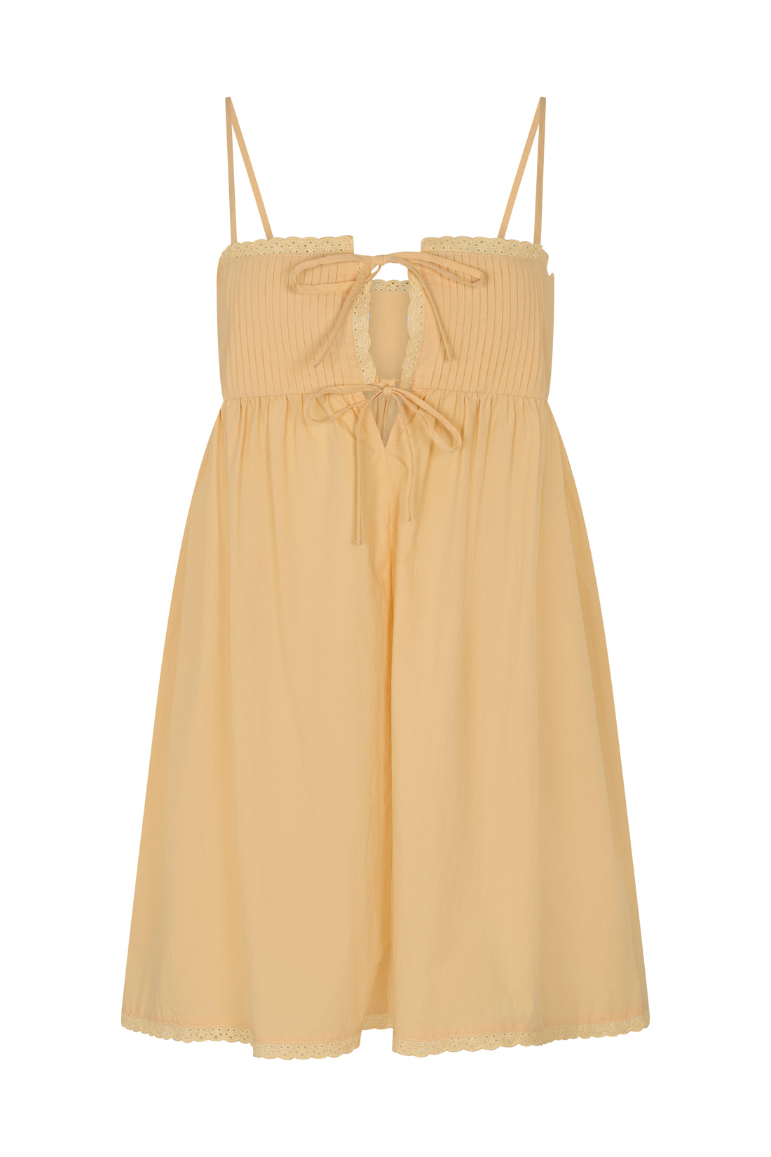 LILYA MINI DRESS - PEACH