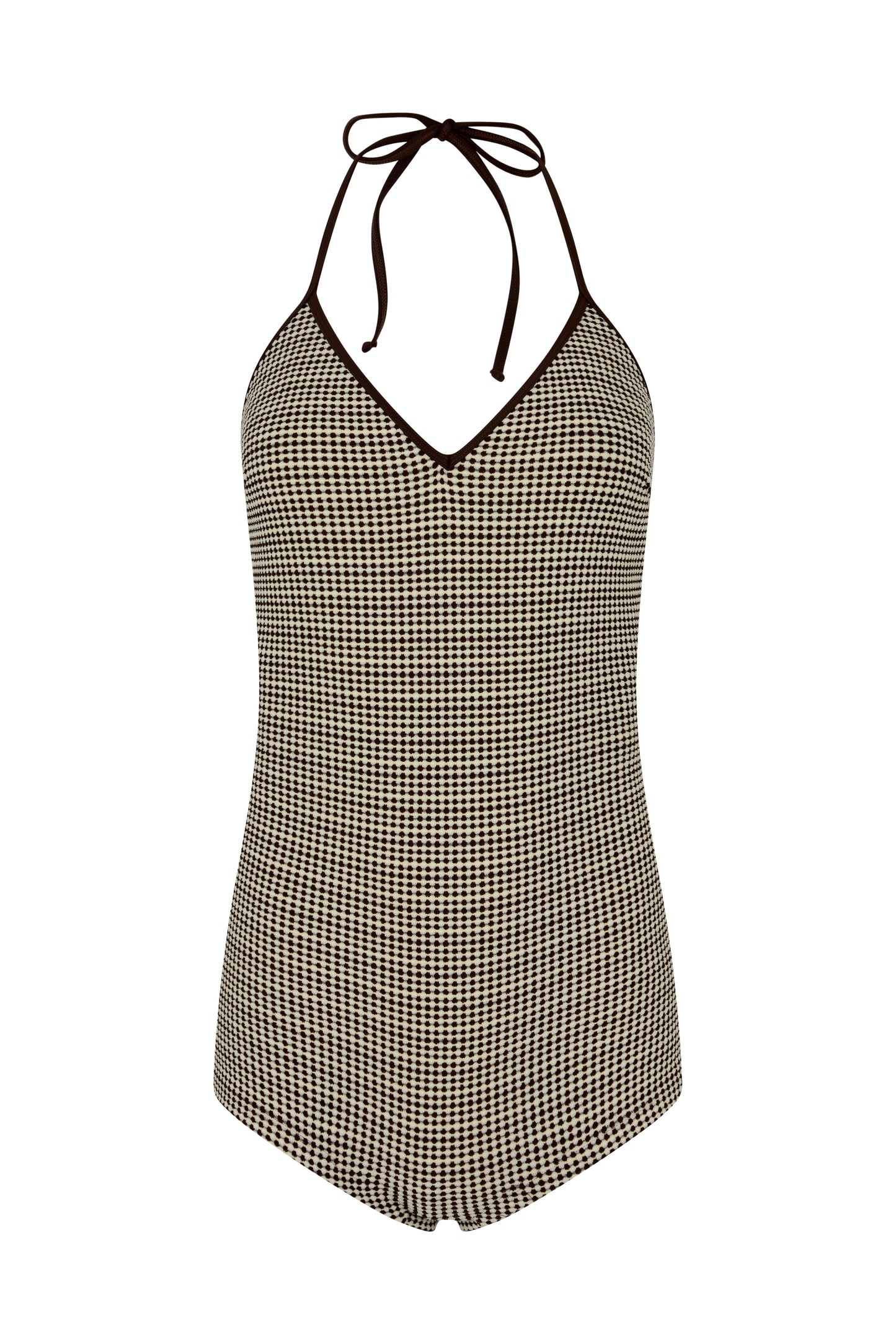 VALETA PLAYSUIT - COGNAC