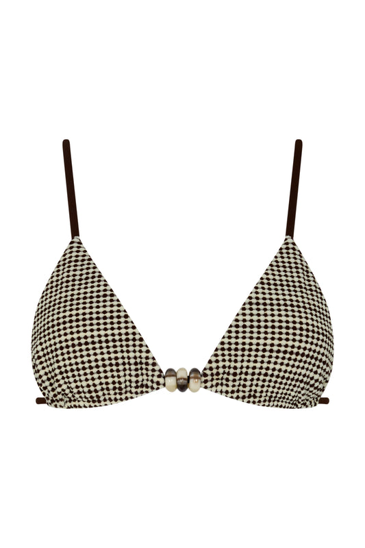 VALETA TRIANGLE TOP - COGNAC