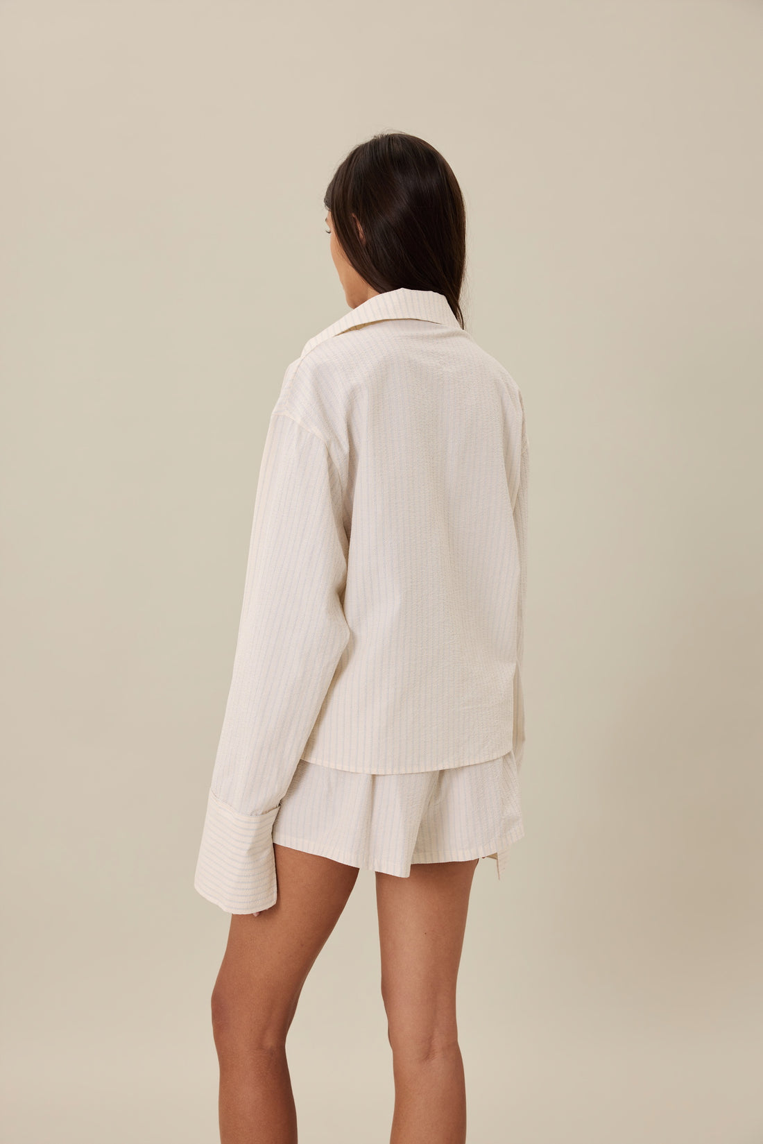 TAVI SHORT - CEDAR STRIPE