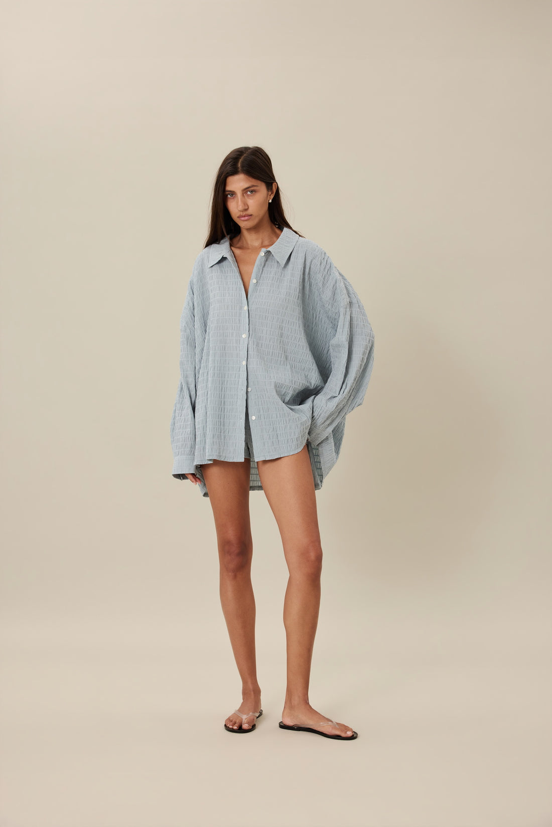 WILLOW LS SHIRT - MIST