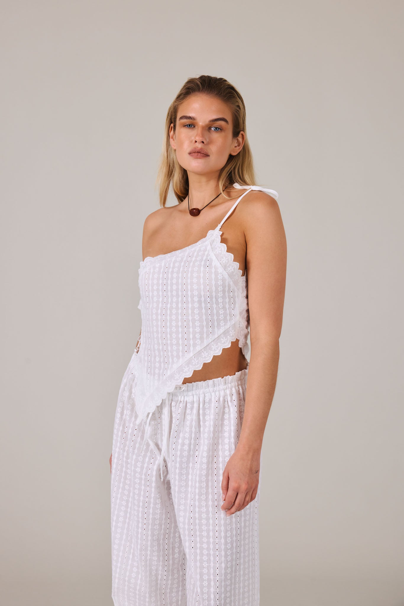 FIORA DOILY TOP - OPAL