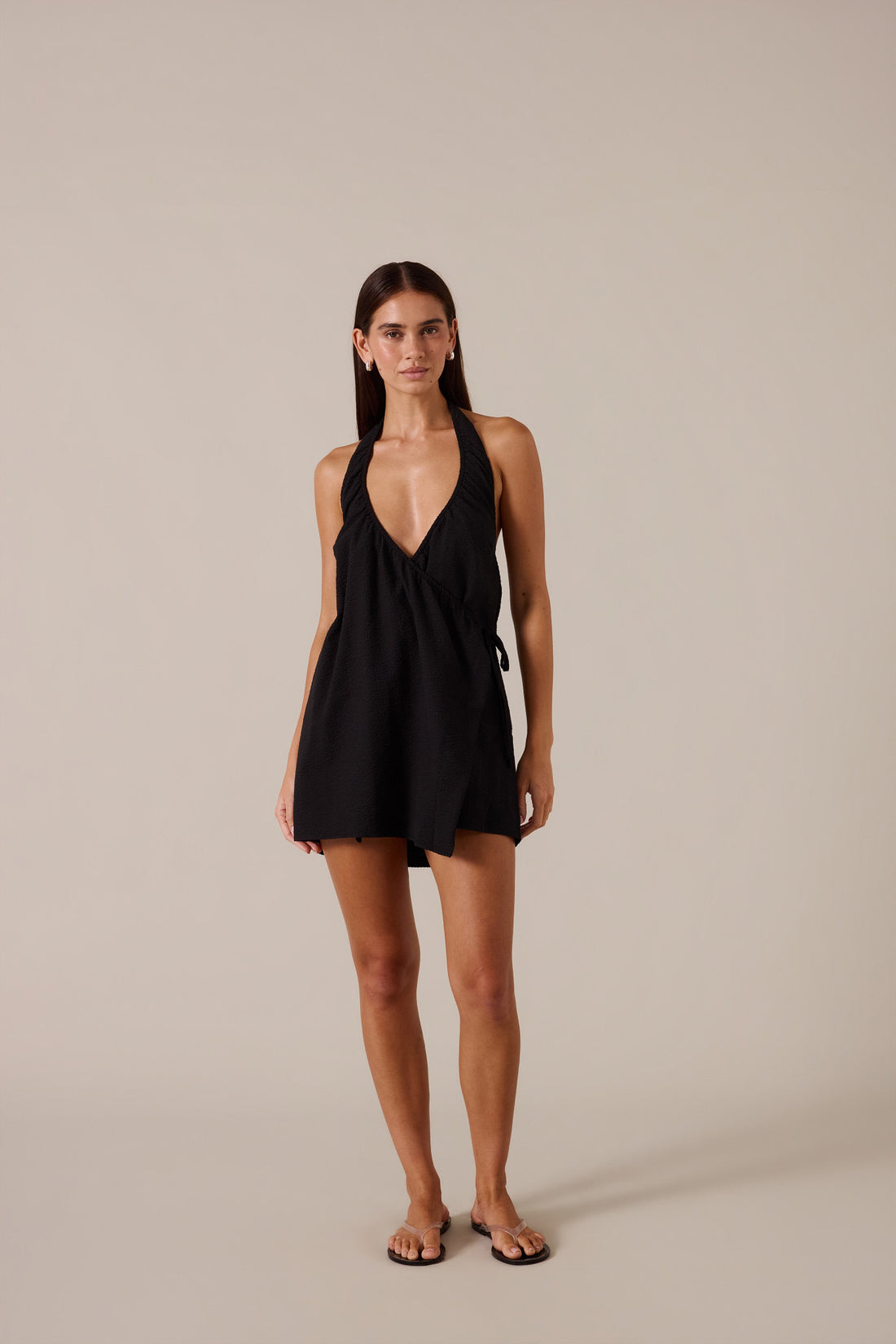 LOLA MINI DRESS - NOIR