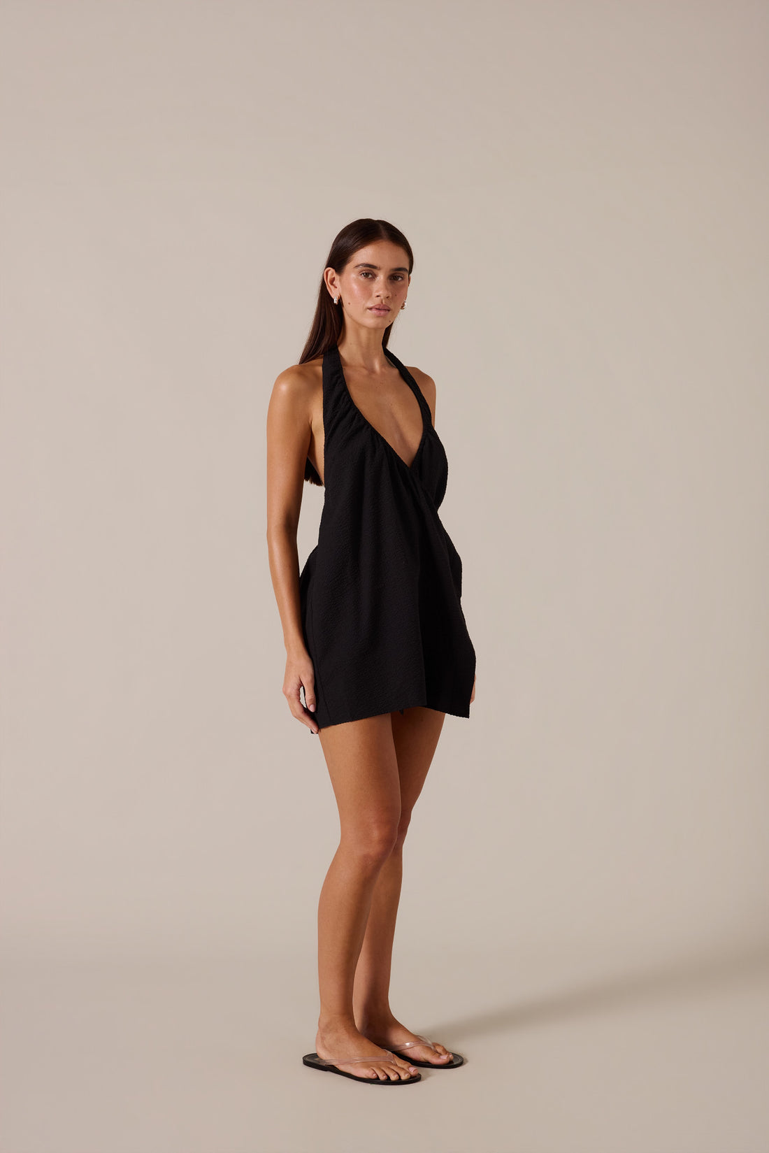 LOLA MINI DRESS - NOIR