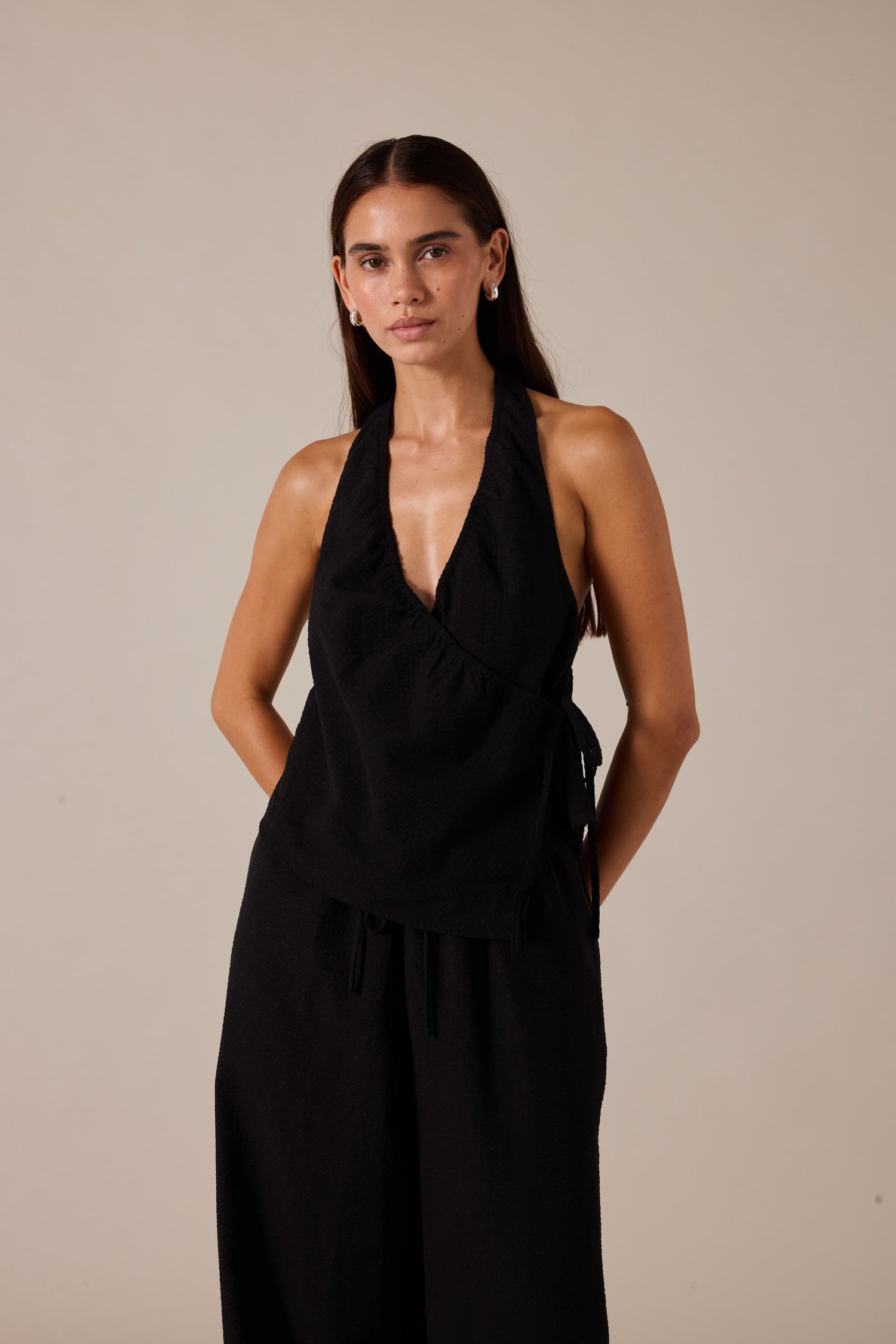LOLA TOP - NOIR