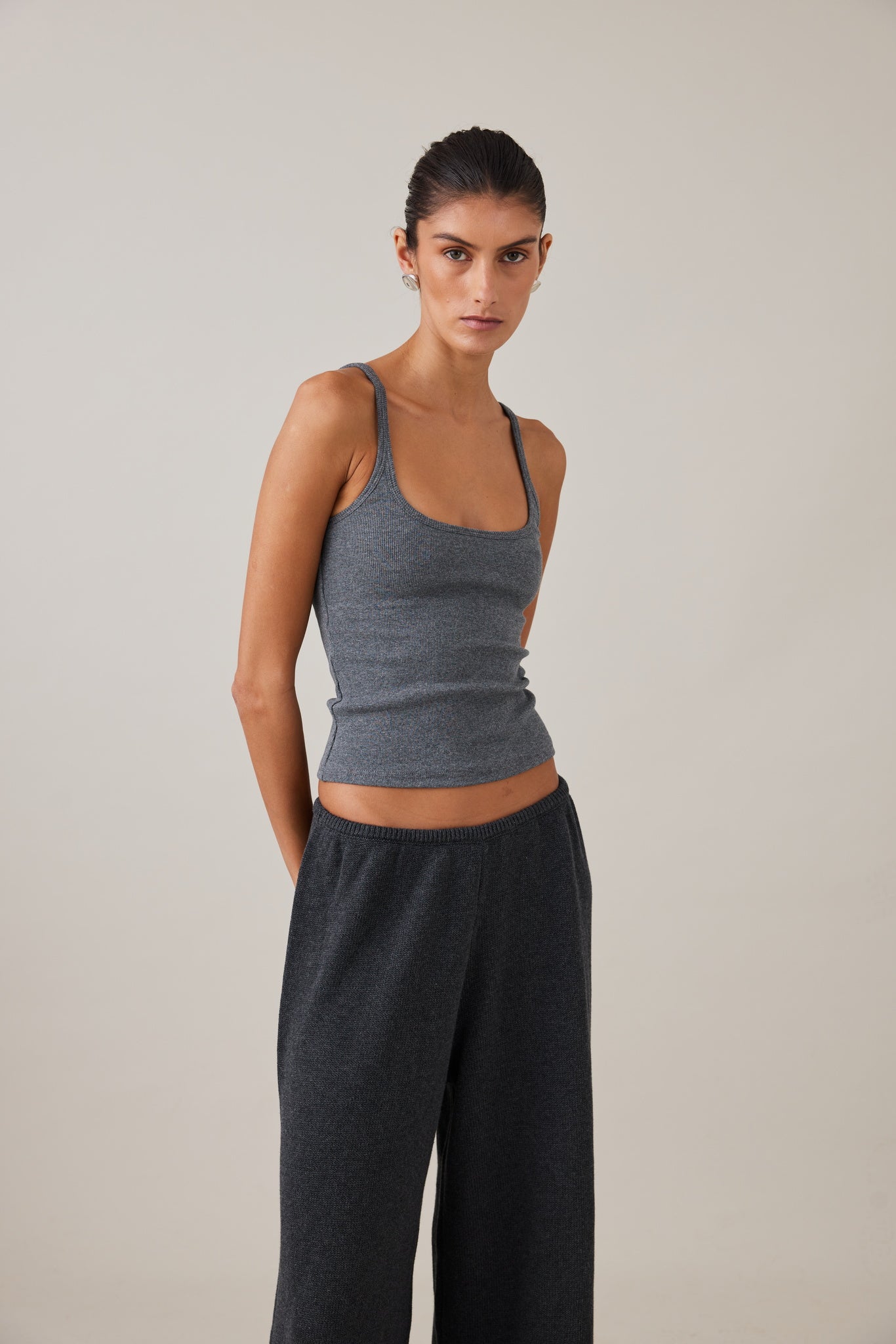 ANJA TANK - GREY