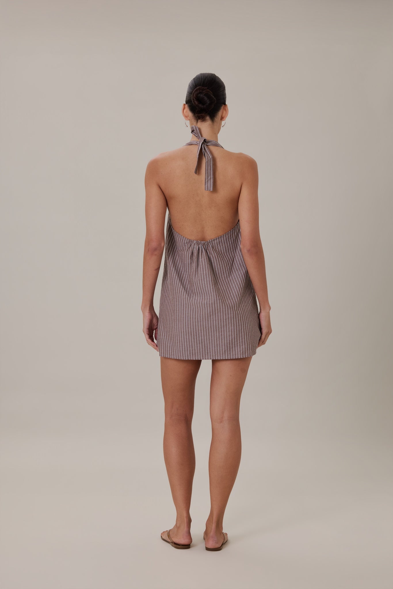 SIDNEY HALTER DRESS - SIENA