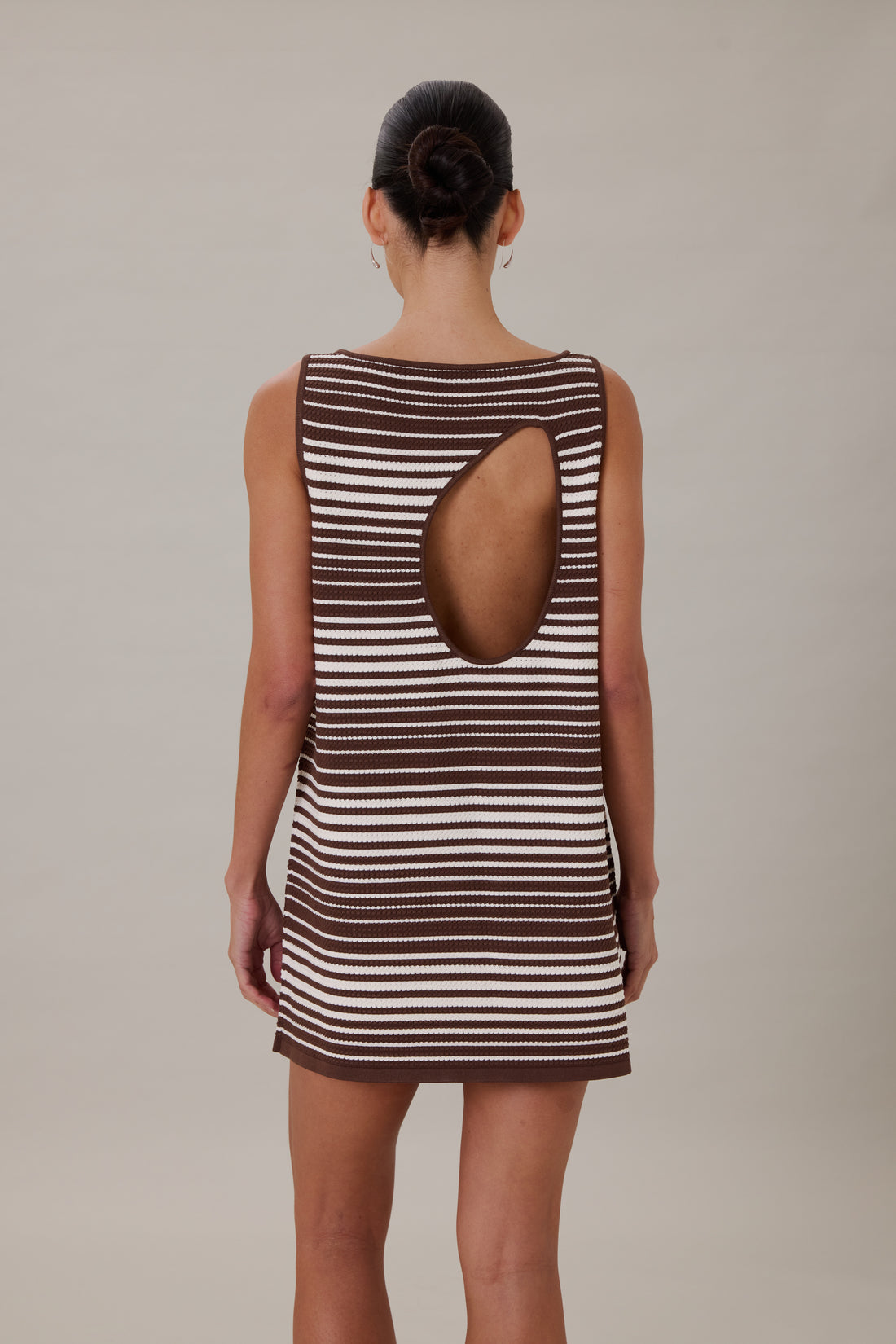 SERA MINI DRESS - SALINA STRIPE