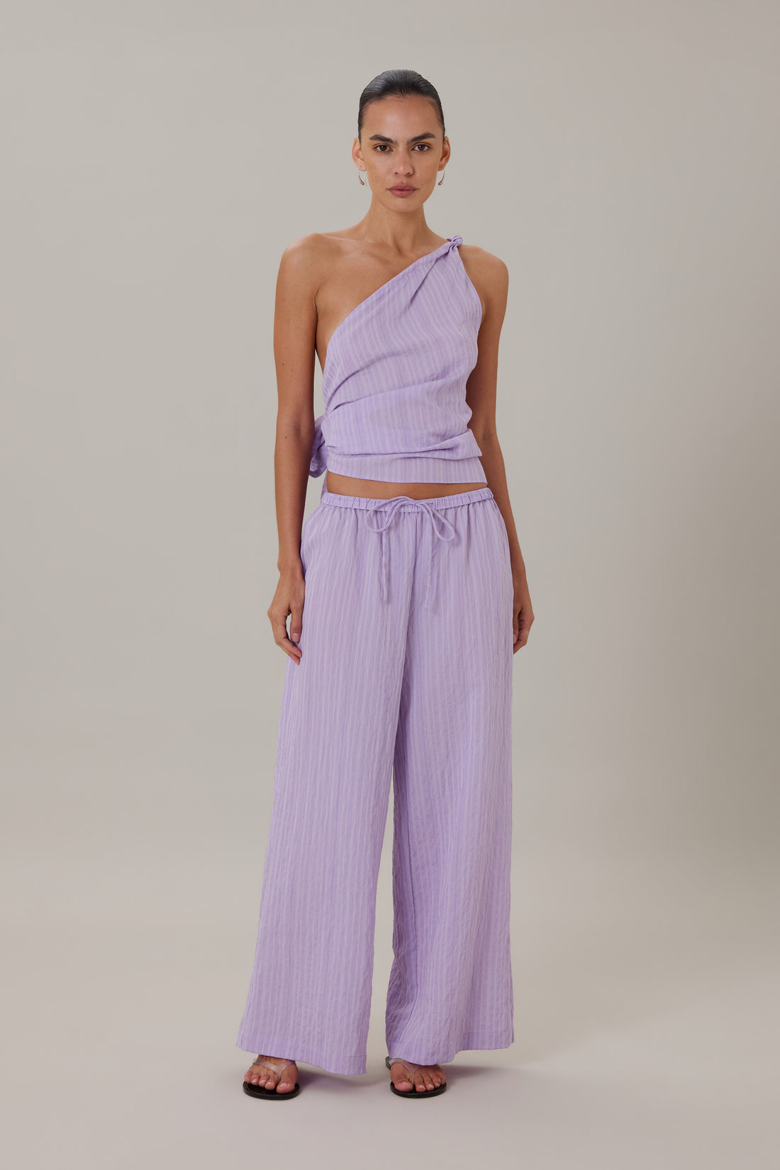 ORTA PANT - LILAC STRIPE