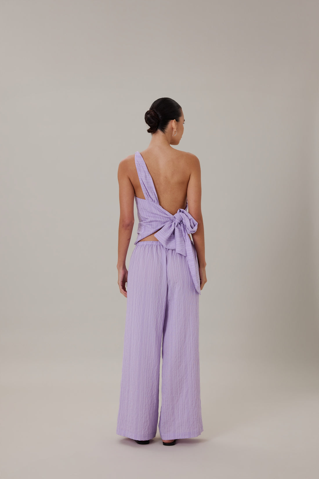 ORTA PANT - LILAC STRIPE