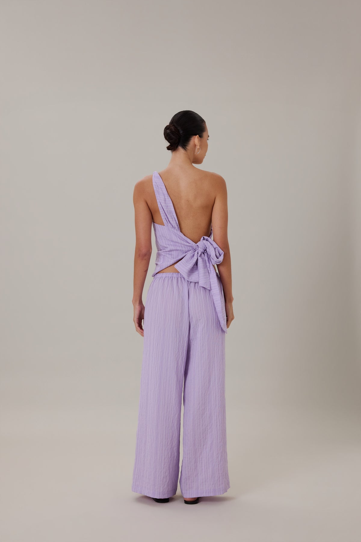ORTA PANT - LILAC STRIPE