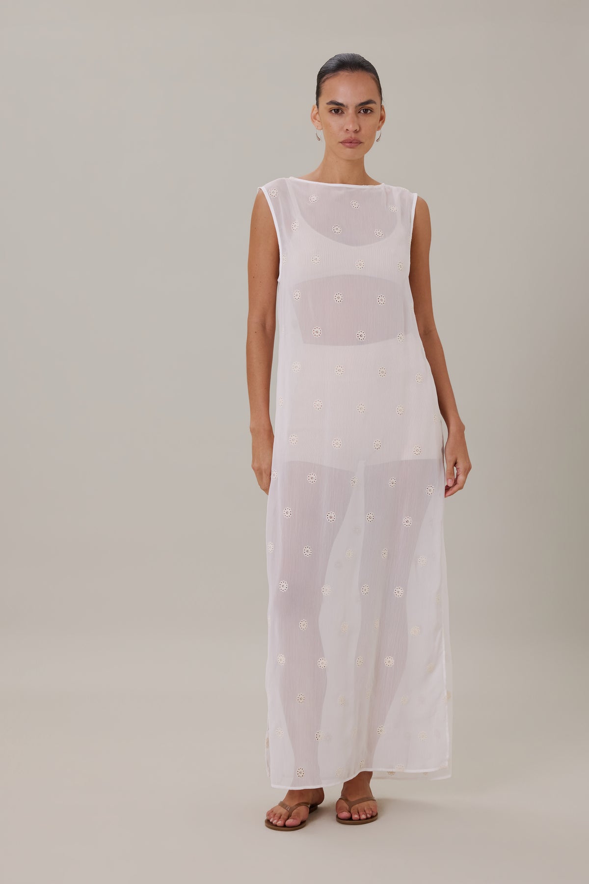 COMING SOON | CELESTE LONGLINE TOP - CREMA