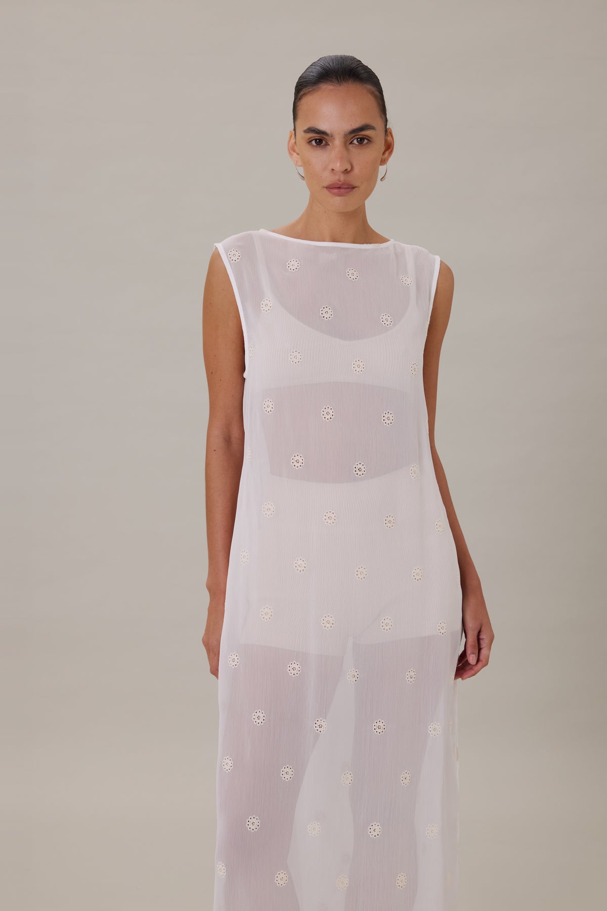 COMING SOON | CELESTE LONGLINE TOP - CREMA