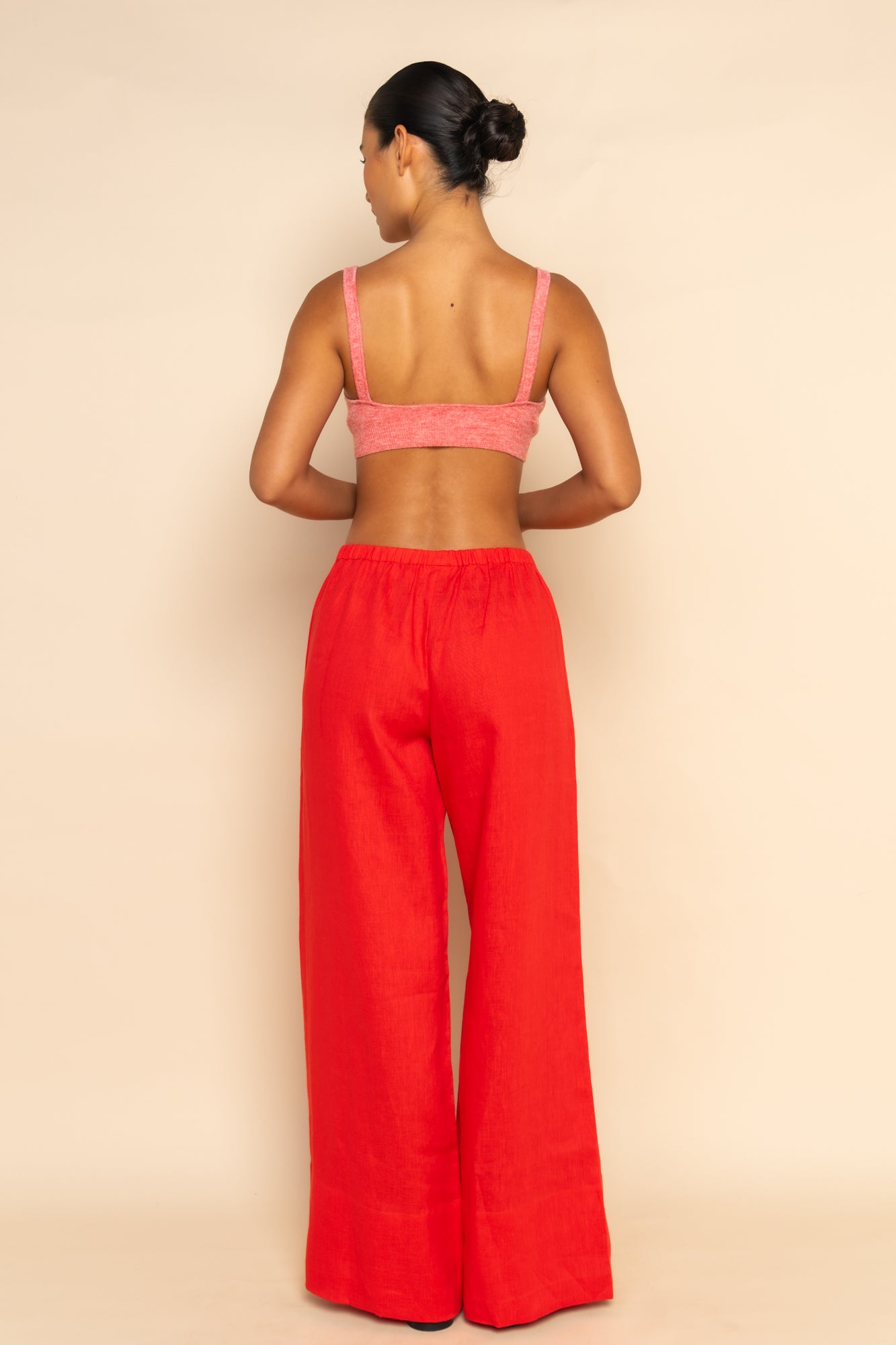 LOTTIE PANT - CHERRY