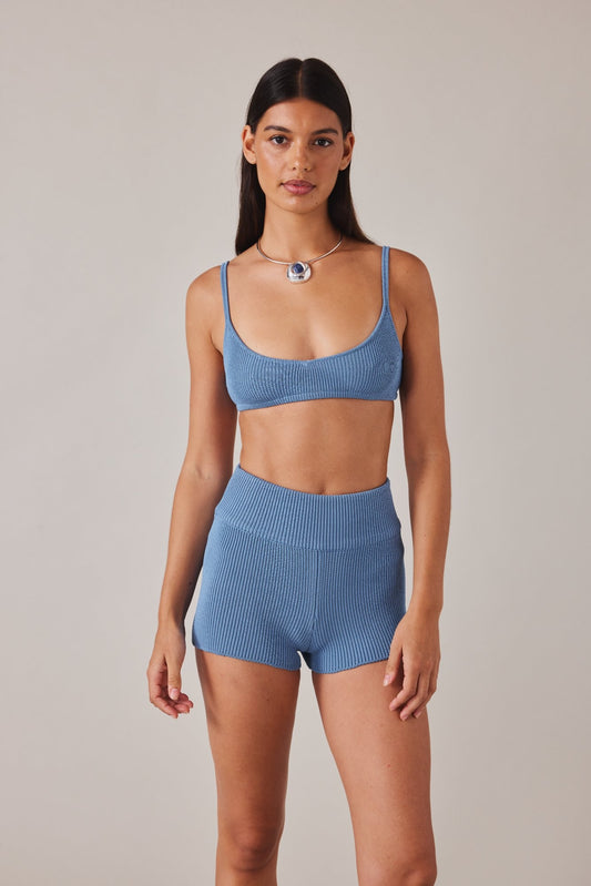 ESSENTIAL BRALETTE - BLEUE
