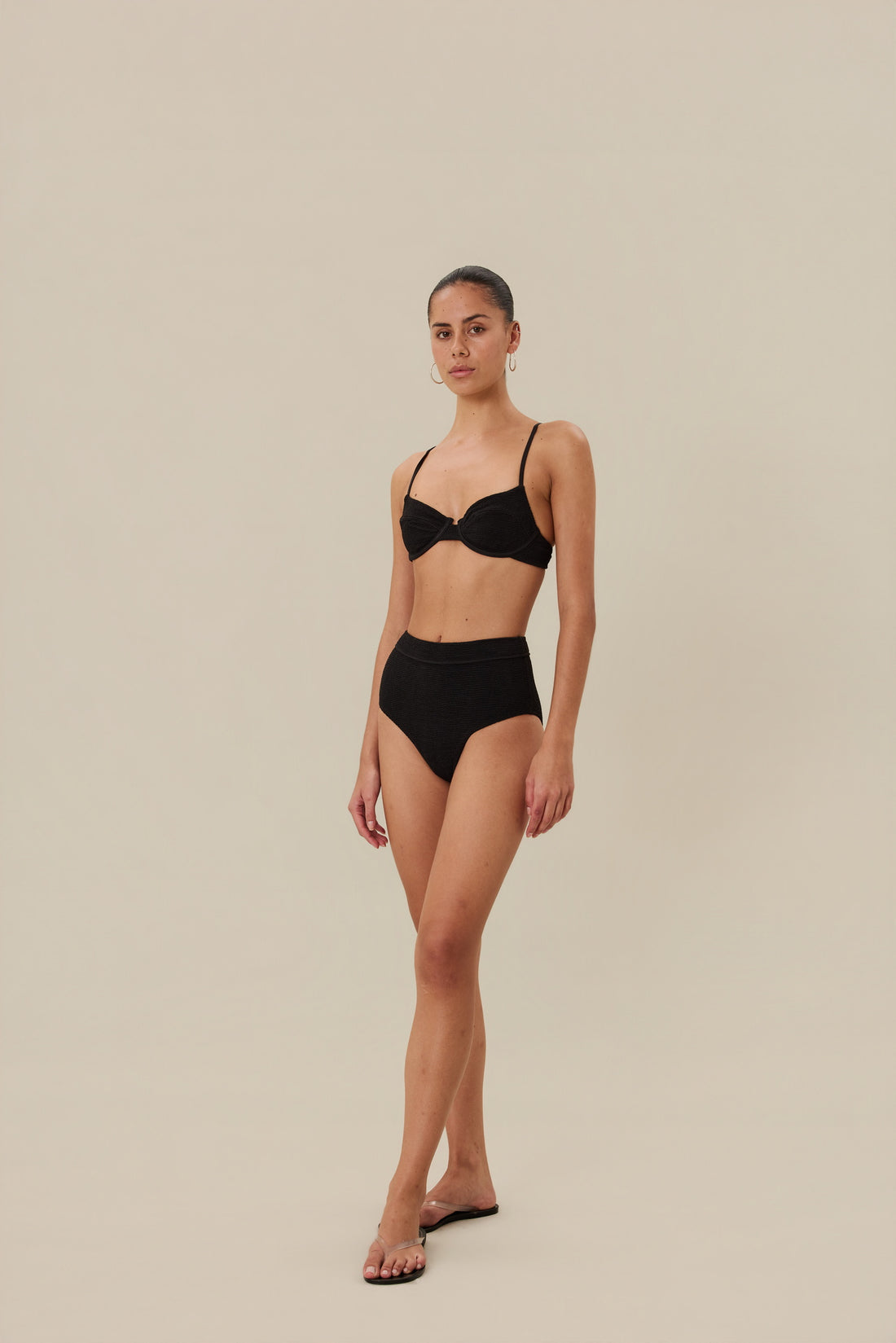 NAIA TOP - BLACK