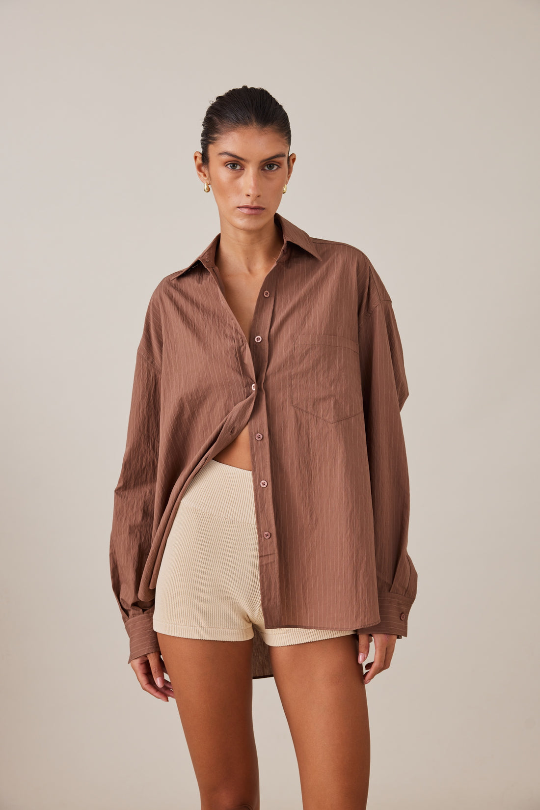 SOL KNIT SHORT - MILK