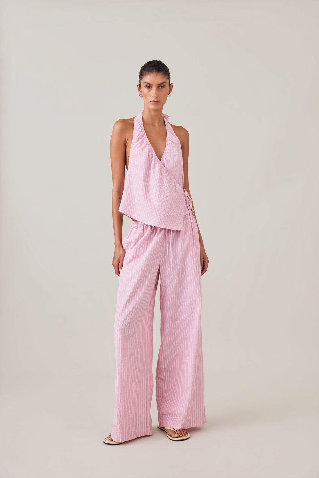 LOLA HALTER TOP - PETAL