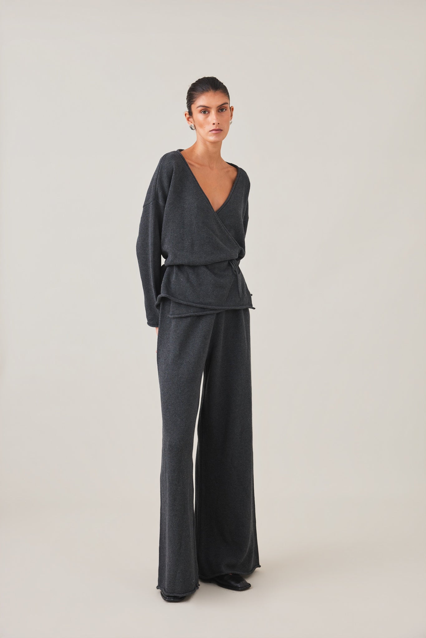 SABINE PANT - CHARCOAL