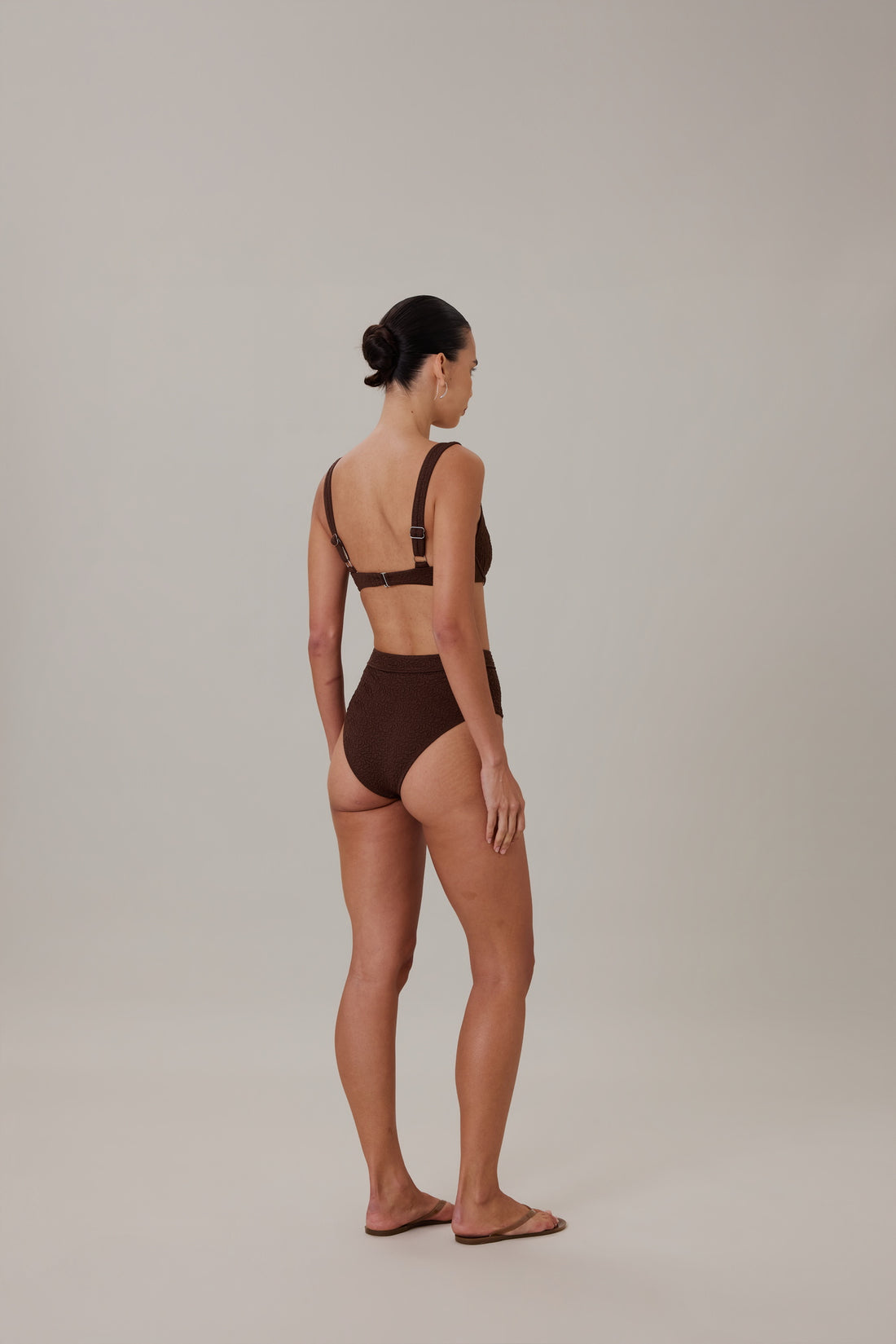 ESCAPE HIGH WAISTED BOTTOMS - AFFOGATO