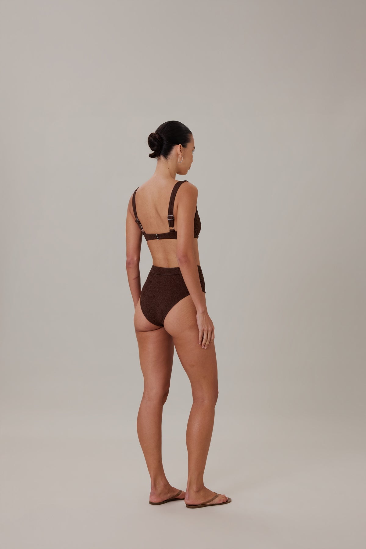 ESCAPE HIGH WAISTED BOTTOMS - AFFOGATO