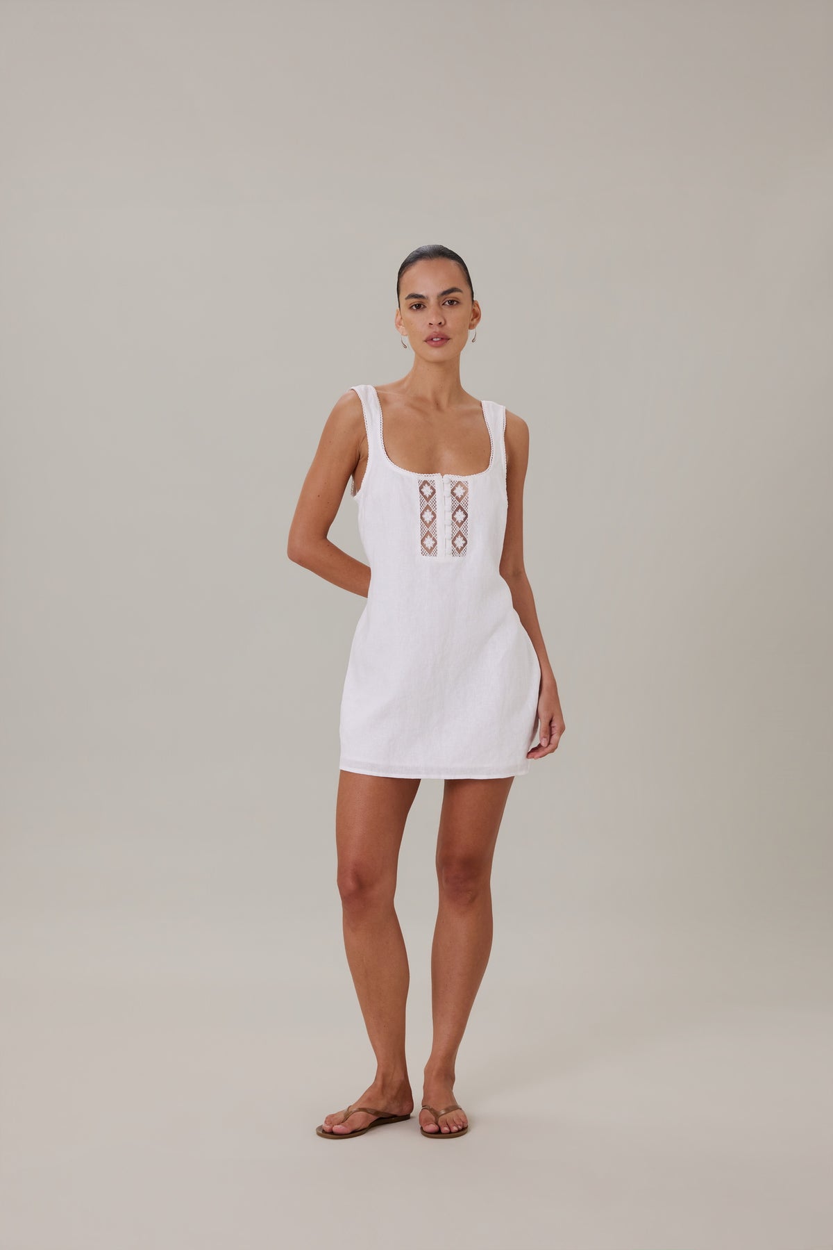 ELIO DRESS - BIANCO