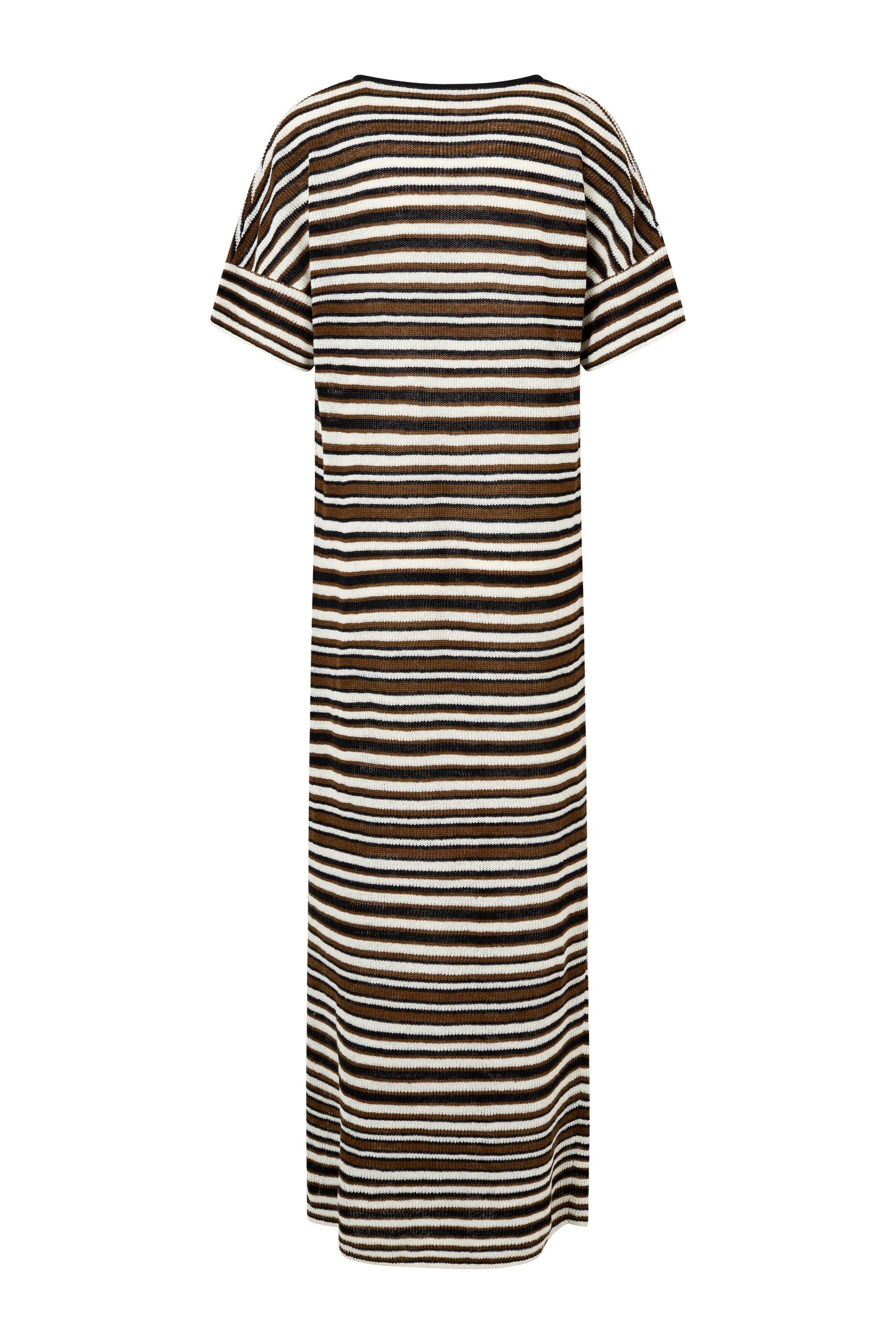 AURA MAXI DRESS - DESERT STRIPE