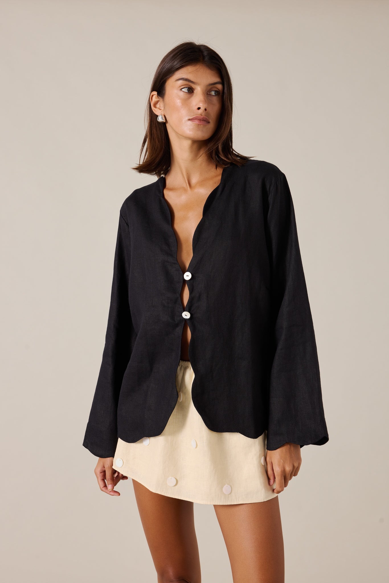 KAI SHIRT - NOIR