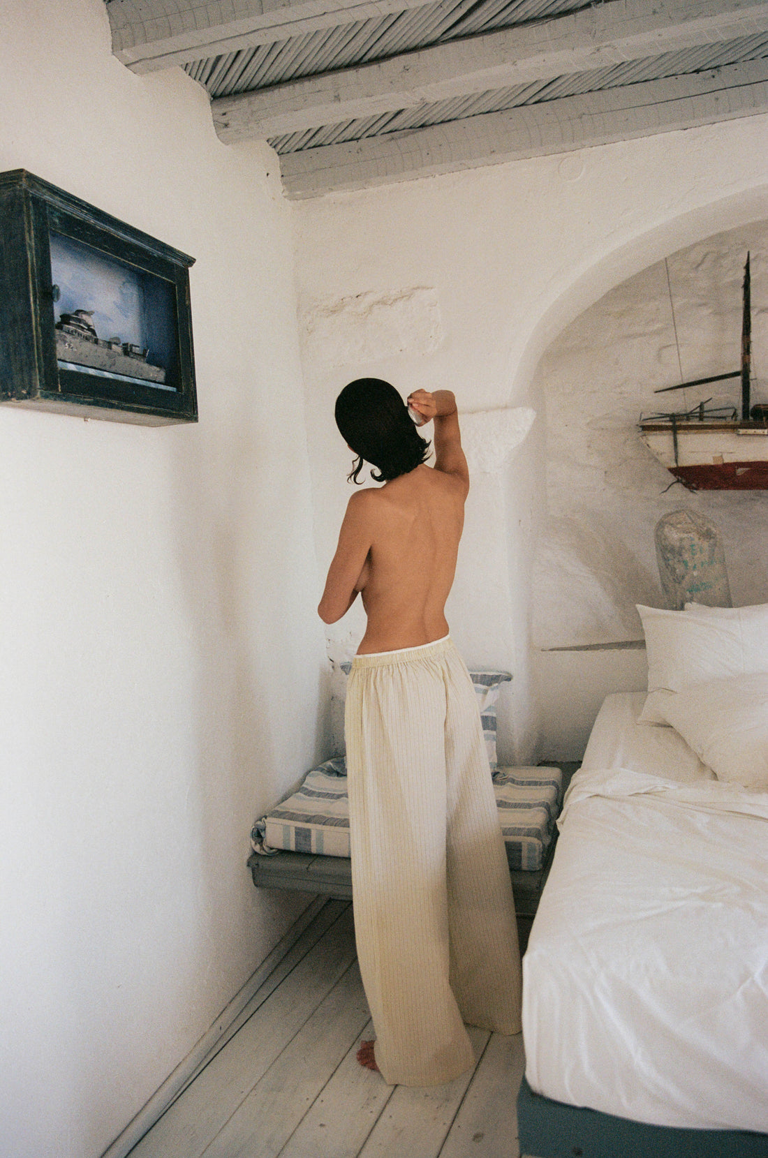 YOLI PANT - CITRUS STRIPE