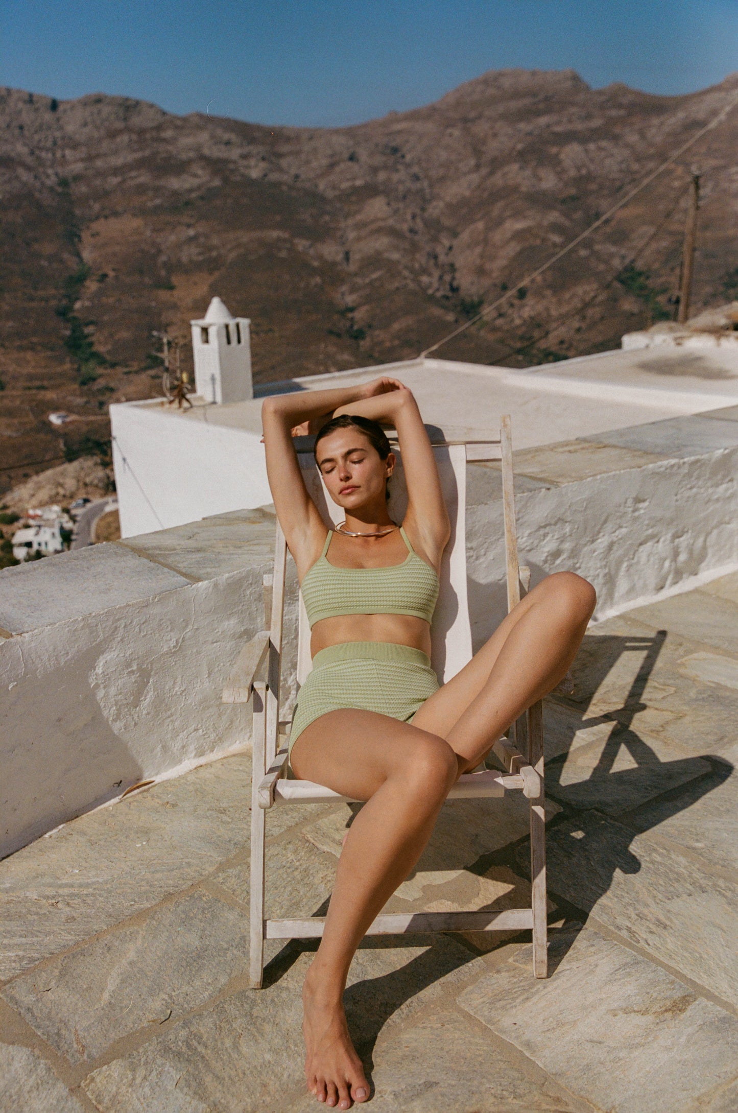 WREN SHORT - PISTACHIO