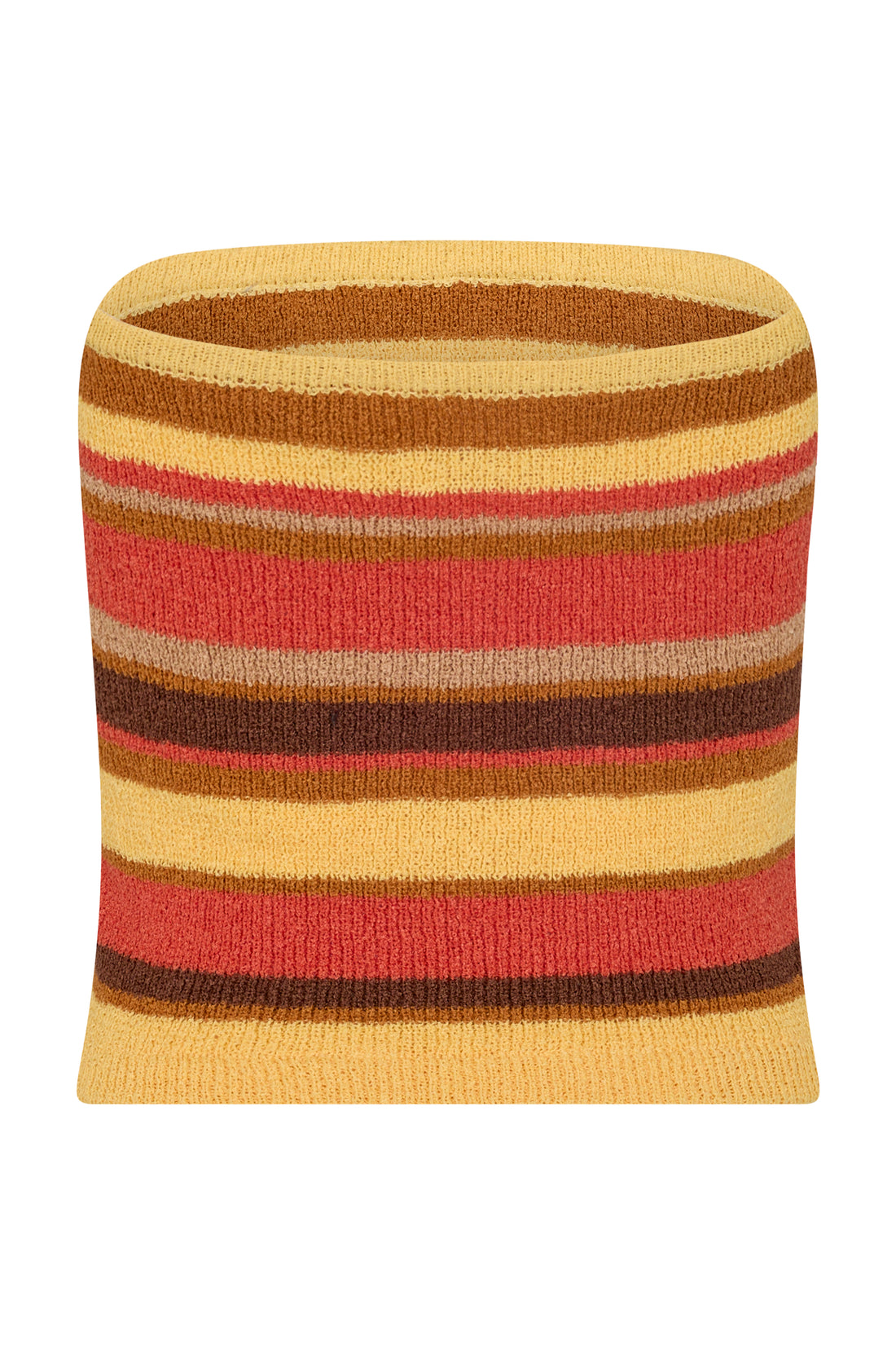 REINE STRAPLESS TOP - GUAVA