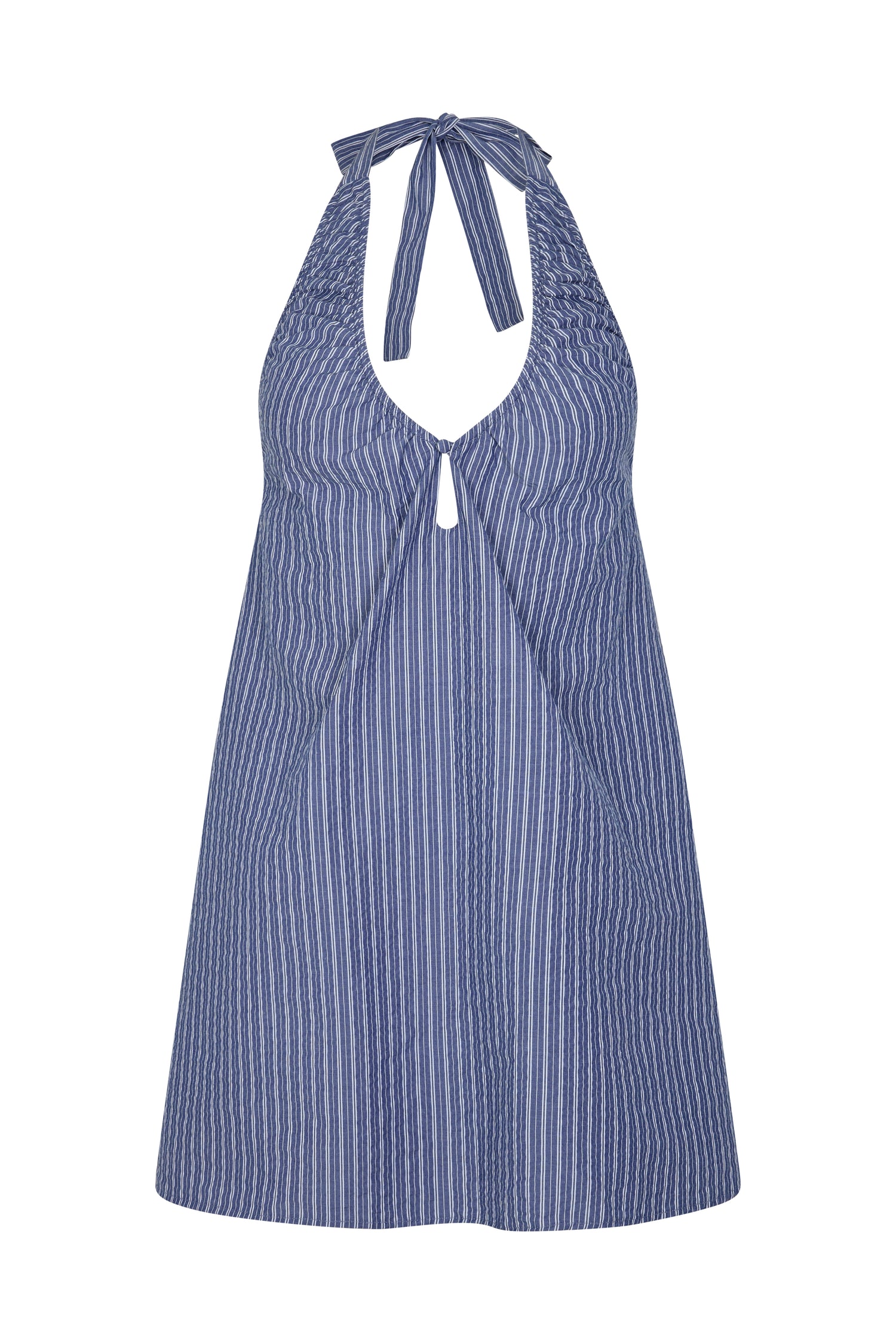 SIDNEY HALTER DRESS - OCEANIA