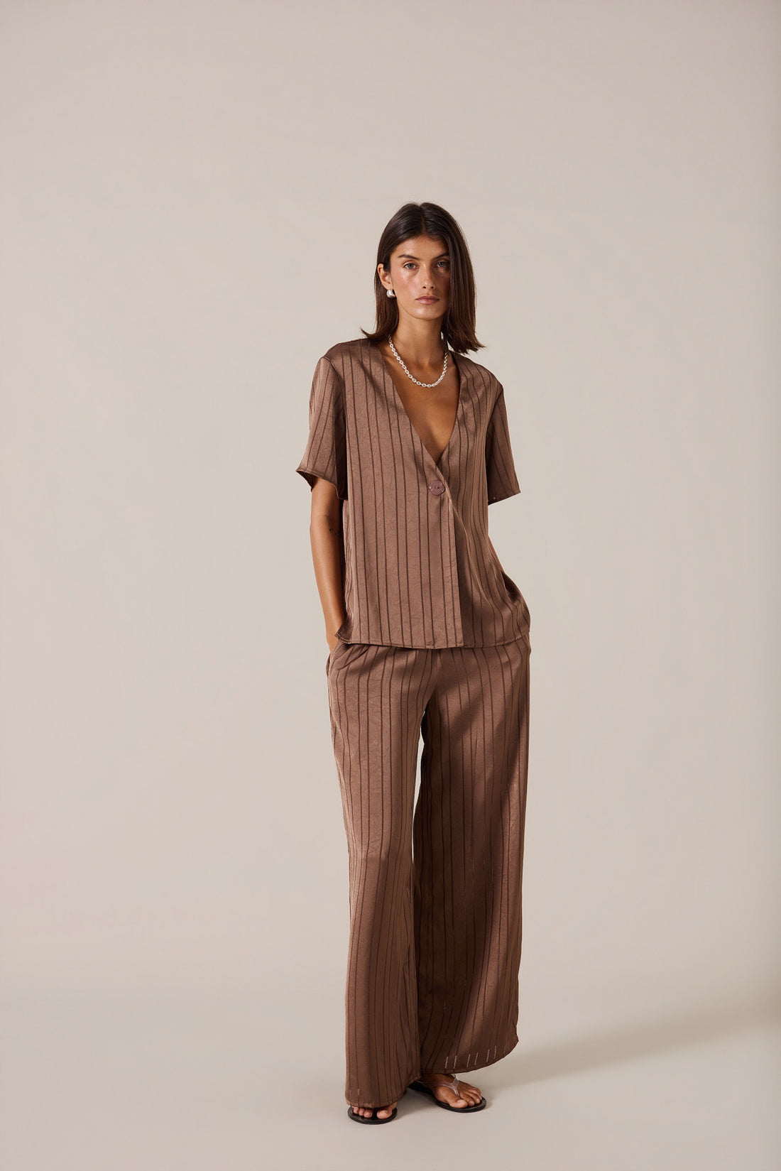 DEIJA PANT - TEAK