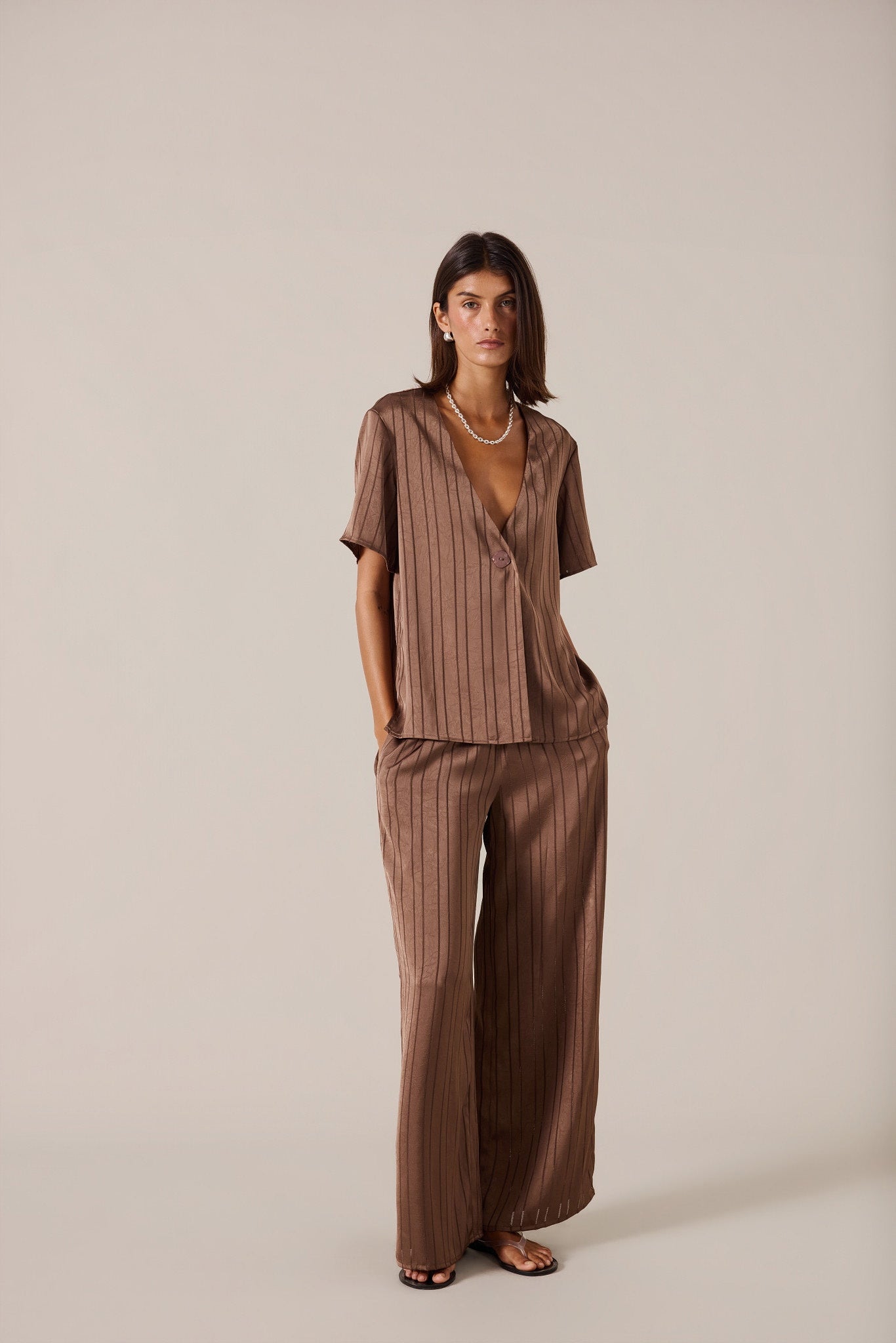 DEIJA SHIRT - TEAK