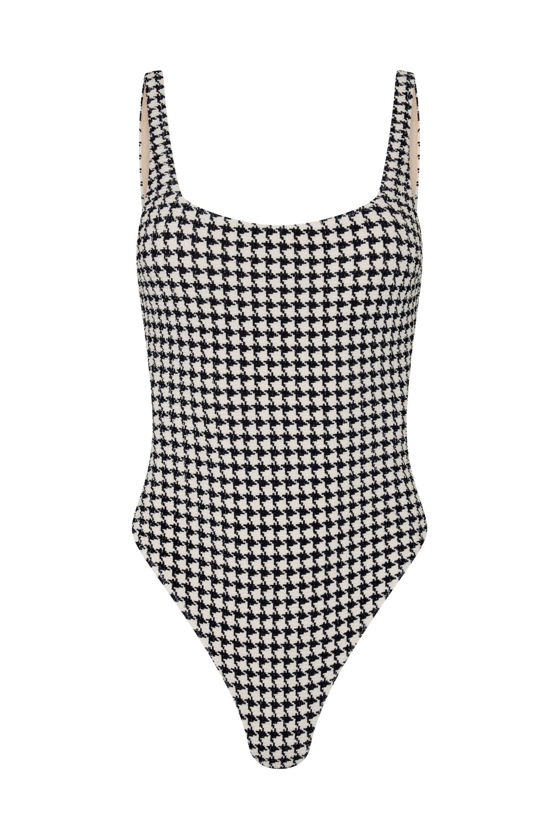HALLIE ONE PIECE - HOUNDSTOOTH