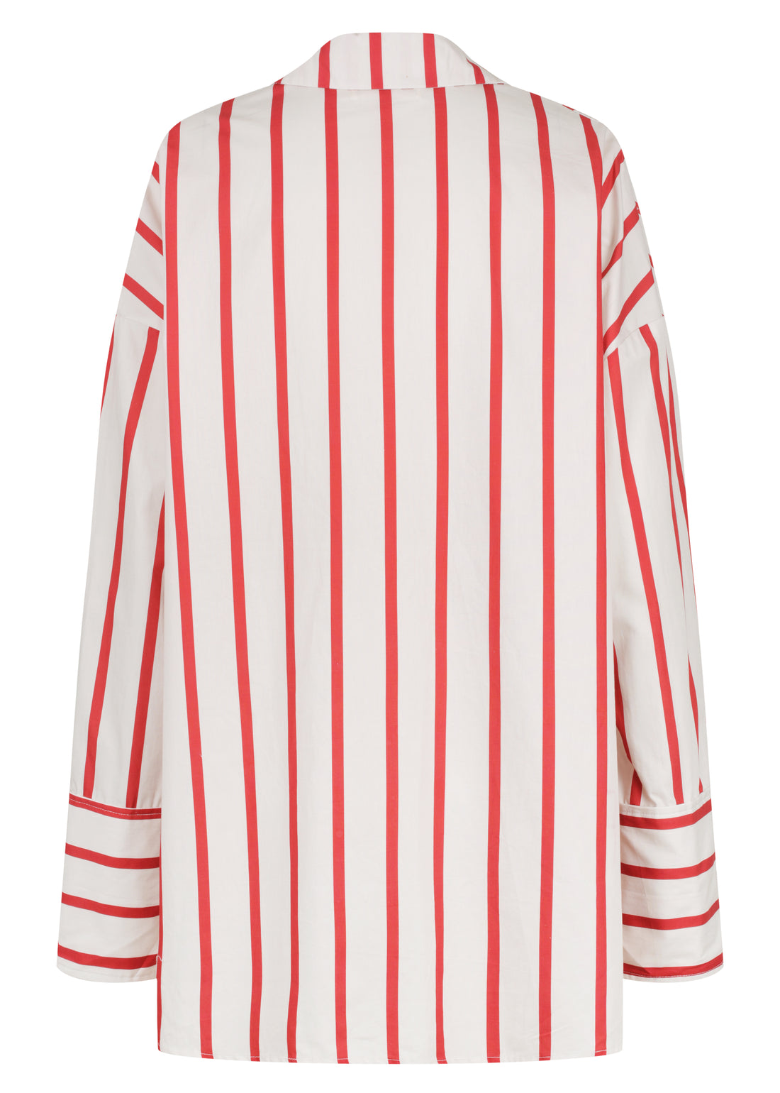 REVERIE SHIRT - RED / WHITE STRIPE