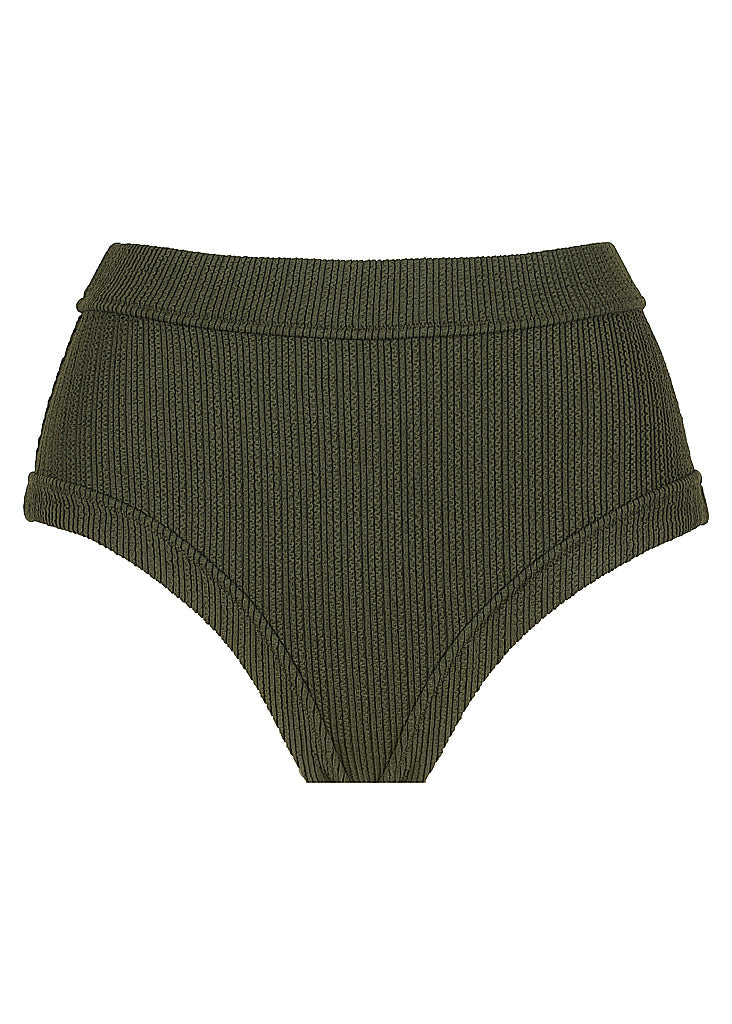 ESSENTIAL HIGH WAISTED BOTTOM - OLIVE